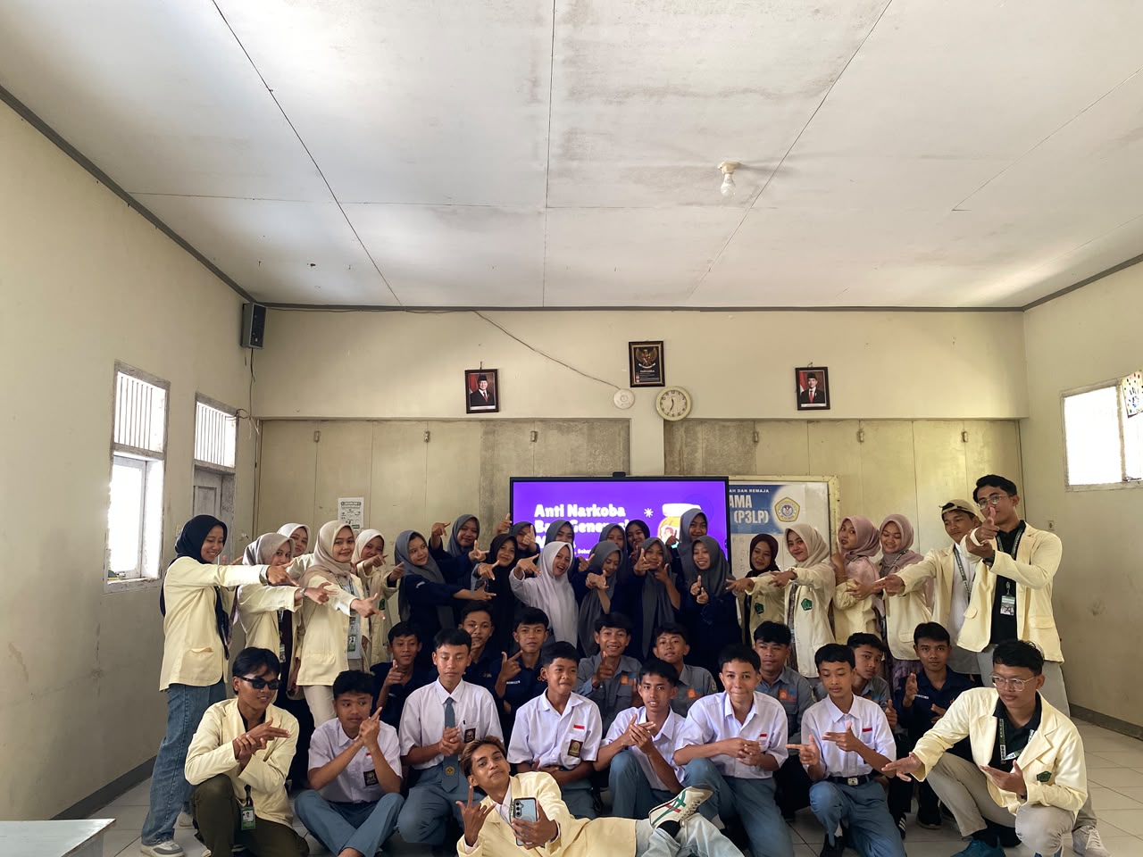 sosialisasi anti narkoba di SMKYPIIA CIMANGGU